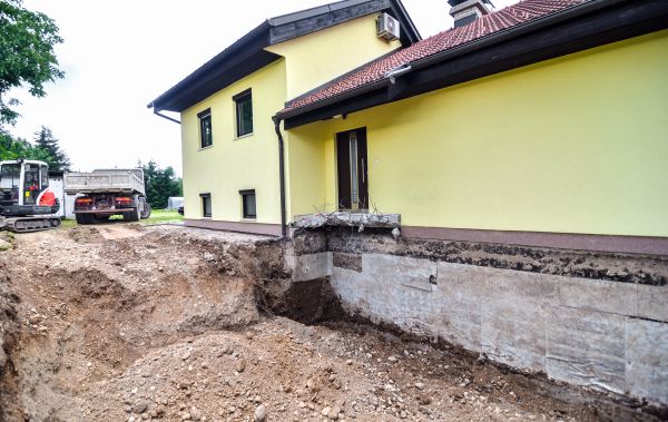 Concrete Settlement Repair in Brandon
