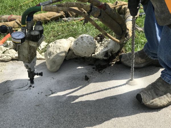Concrete Pad Lifting in Brandon