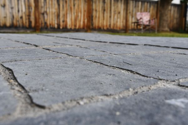 Sunken Patio Repair in Brandon